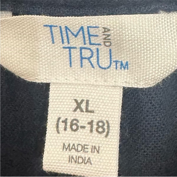 XL Dress Bundle 2 Summer Dresses Time & Tru Tiered Midi + Mossimo Sundress - Picture 6 of 7